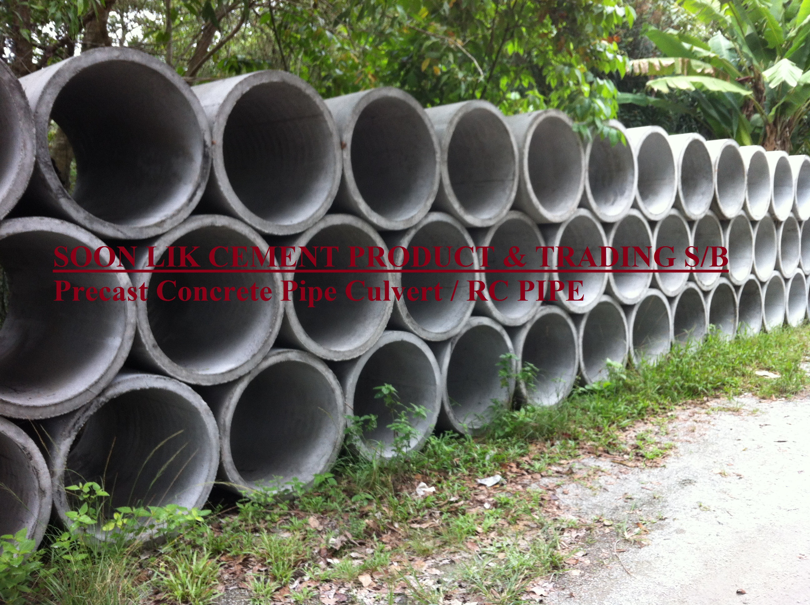 reinforced concrete pipe
